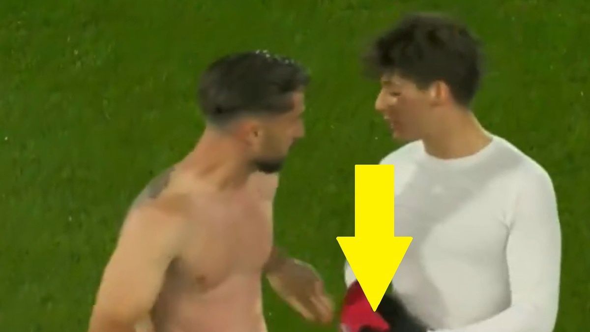 Arda Guler wymienił się koszulkami po meczu w Pucharze Króla