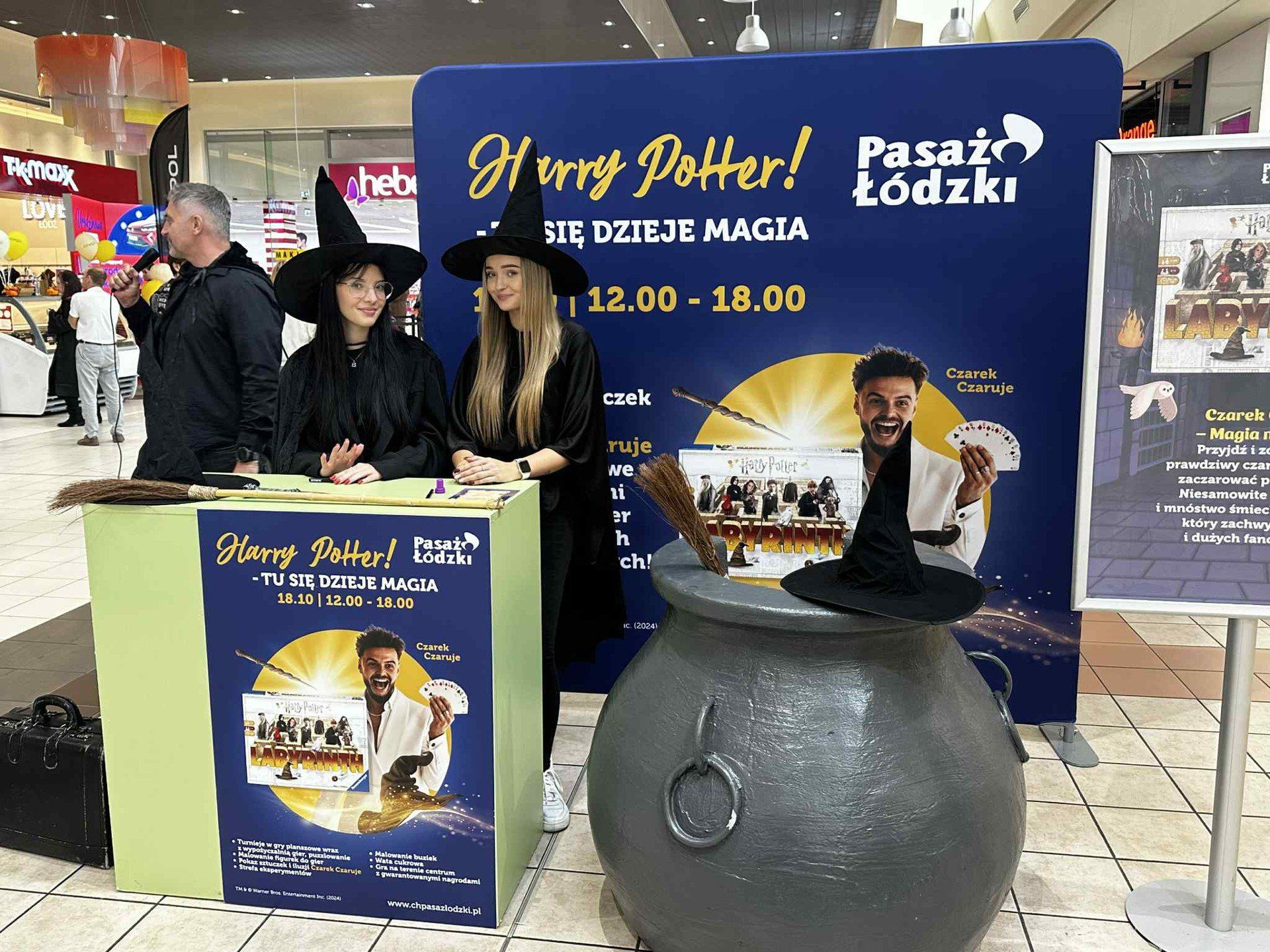 pasaż łódzki, harry potter