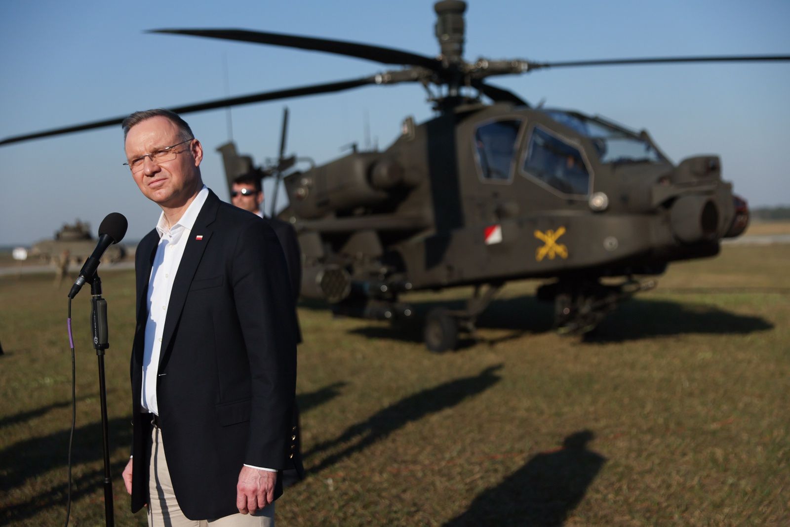 Andrzej Duda w Fort Stewart