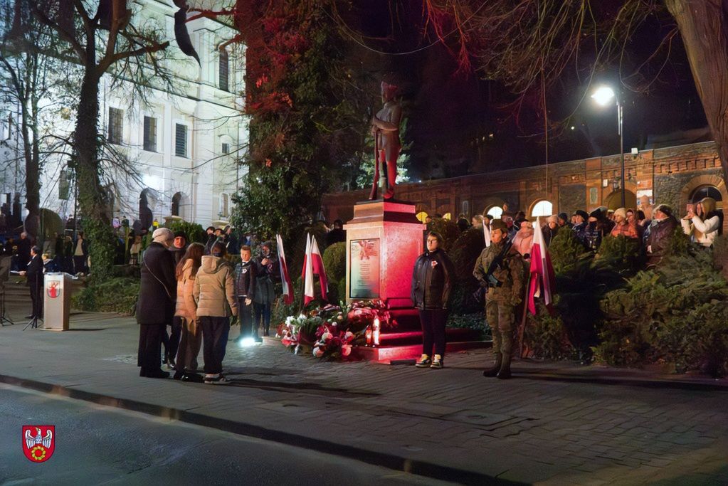 Uroczystości 11 Listopada w Ujściu.