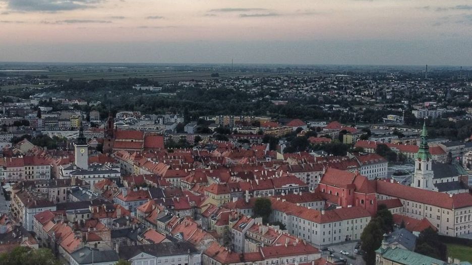 Kalisz z lotu ptaka