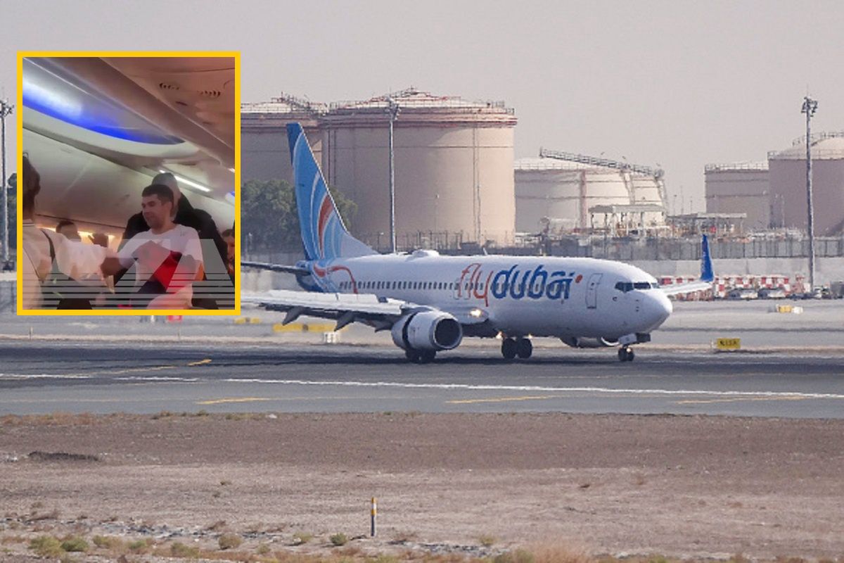 Awaryjne lądowanie samolotu w Rosji 