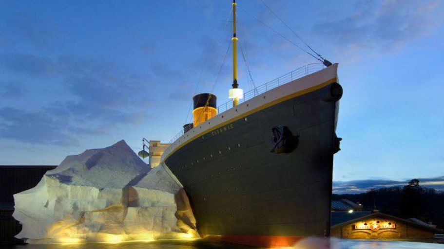 Zwiedzających muzeum Titanica spotkała nieprzyjemna sytuacja