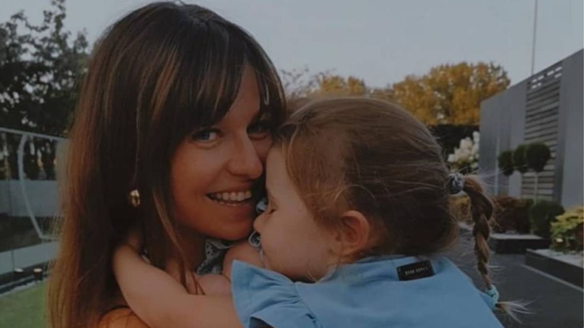 Anna Lewandowska z Klarą