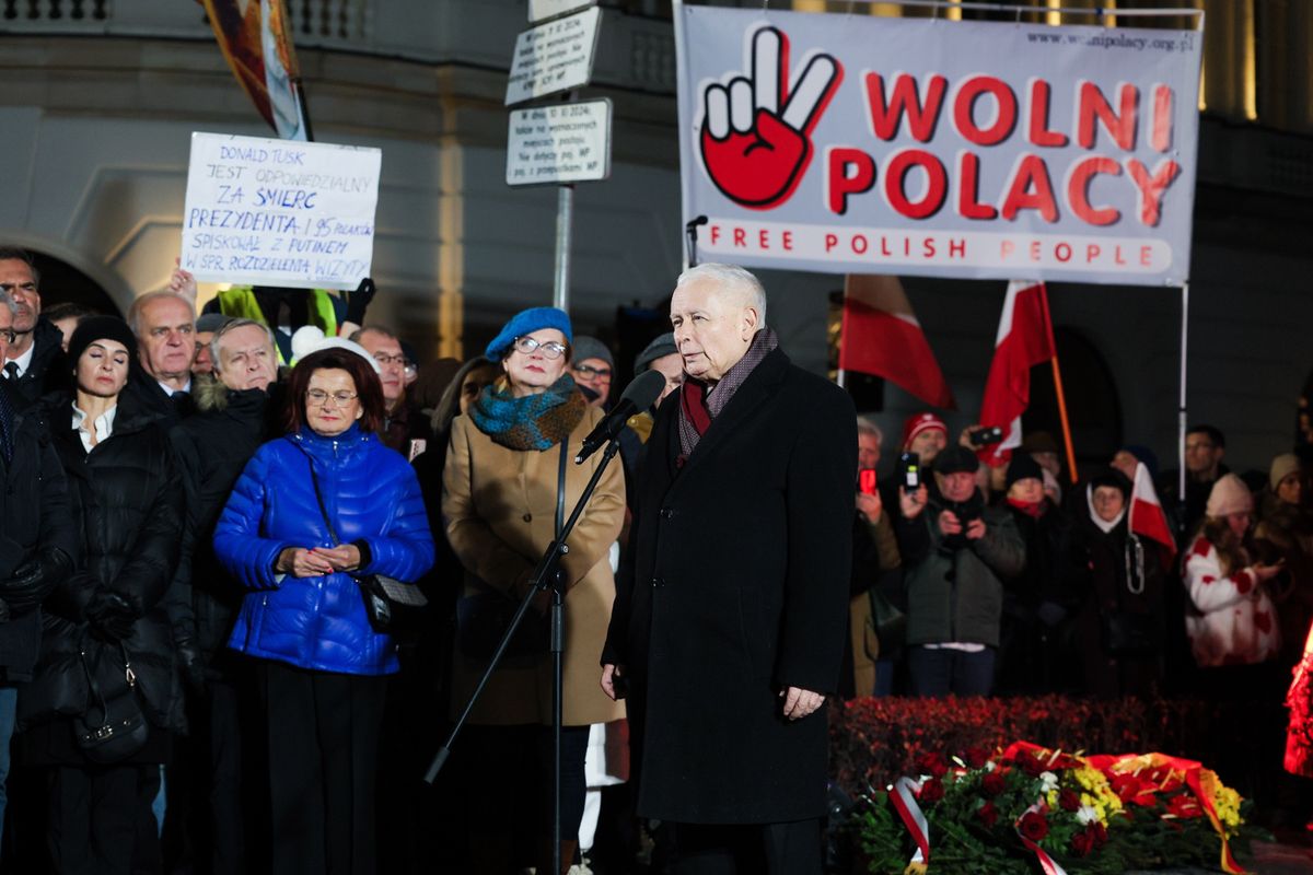 Jarosław Kaczyński, wybory prezydenckie 2025, święto niepodległości Kaczyński zagrzewa do wyborczej walki. Mówi o putinowskich wpływach