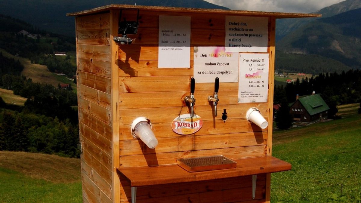 W Karkonoszach stanęły maszyny z piwem