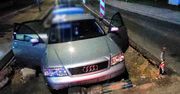Krosno Odrzańskie. Pościg za naćpanym 22-latkiem. Na koniec wjechał Audi w wykop