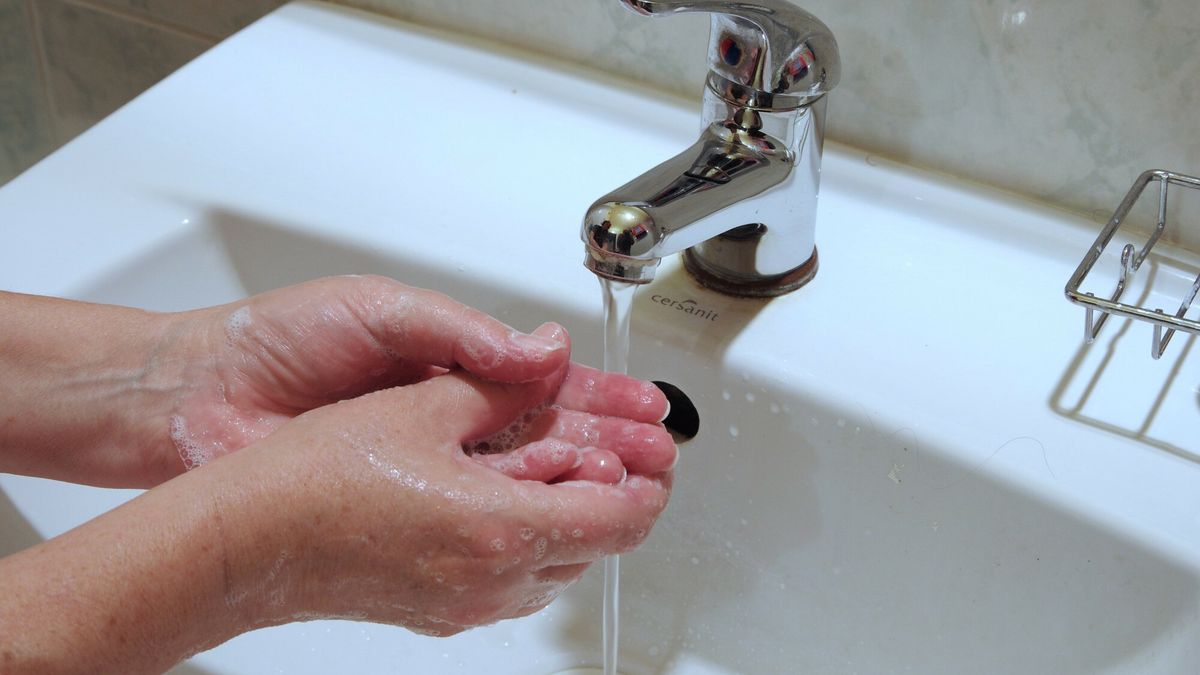 Stock Marek Bazak
PHOTO: ZOFIA I MAREK BAZAK / EAST NEWS   Dokladne prawidlowe mycie rak mydlem zmniejsza ryzyko zakazenia koronawirusem COVID-19
ZOFIA BAZAK