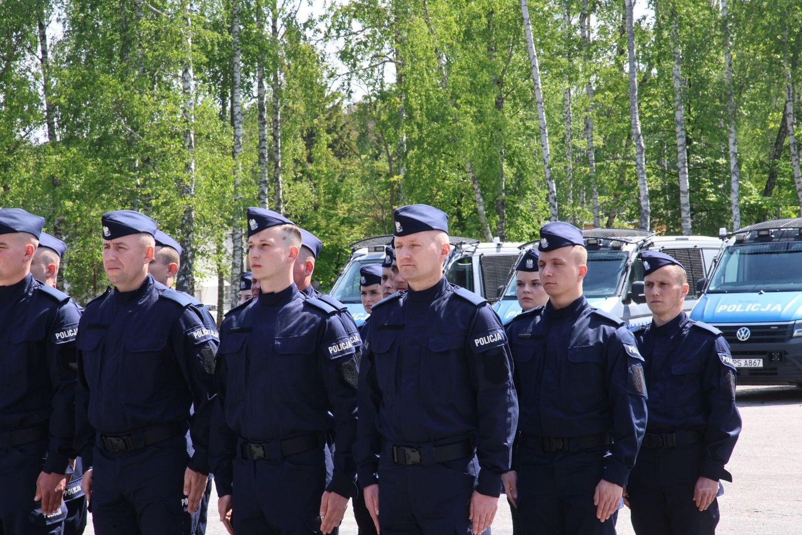Ślubowanie policjantów w Kielcach