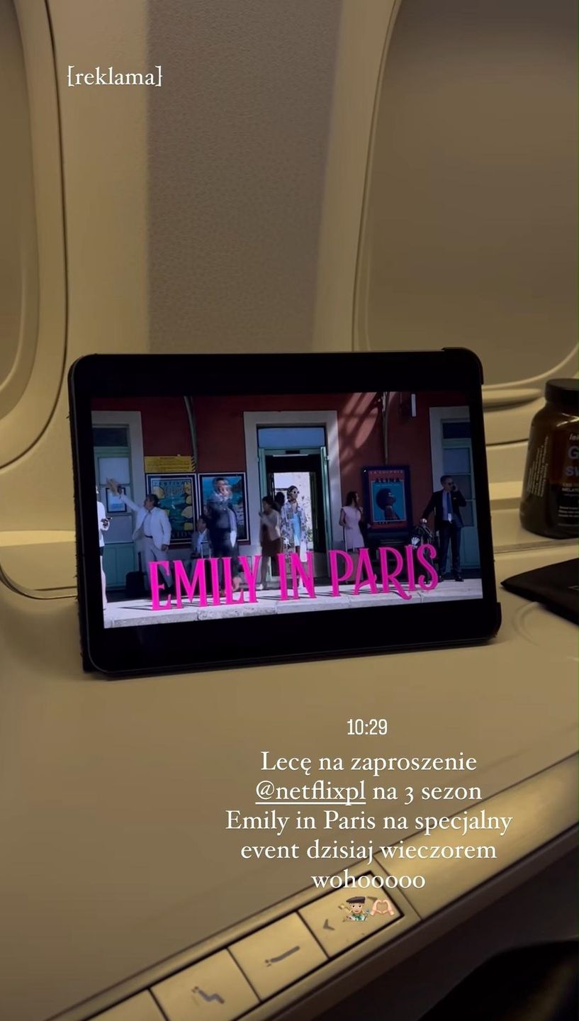 Jessica Mercedes na premierze "Emily w Paryżu"
