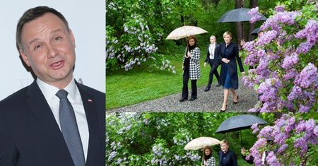 Andrzej Duda tłumaczy, skąd wzięła się "trzecia ręka" (FOTO)