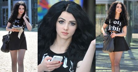 Nowa "mroczna" modelka Donatana wychodzi z "Pytania na śniadanie" (ZDJĘCIA)