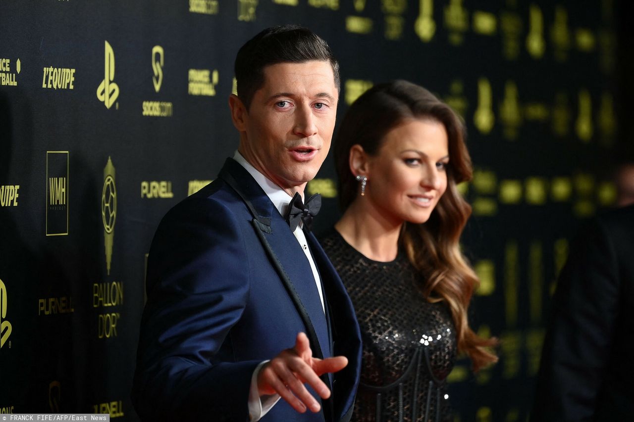 Robert i anna Lewandowscy w Paryżu (East News) 