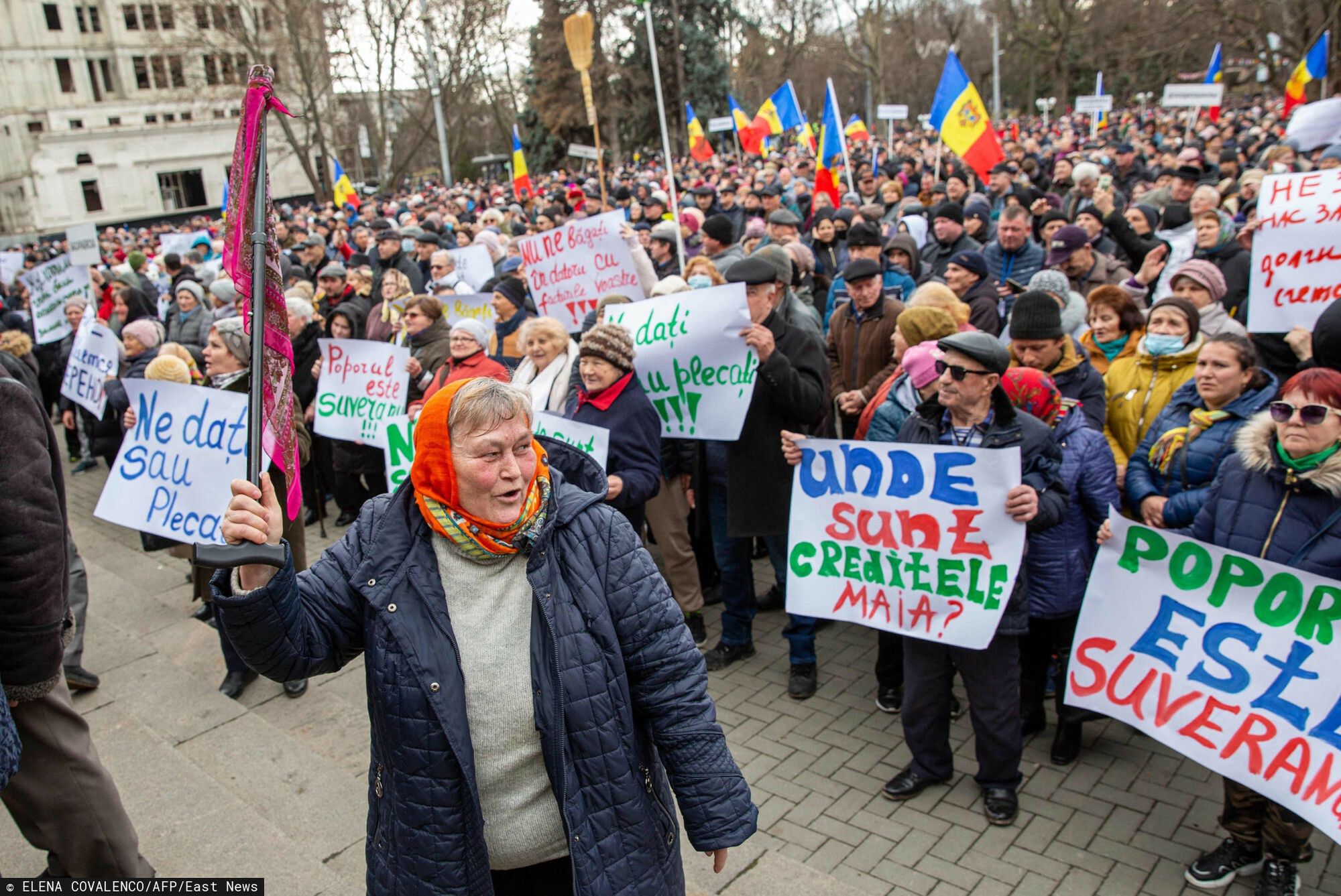 Protesty w Mołdawii