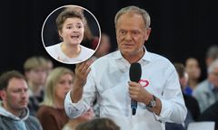 Lasota: "Cicho już byłyśmy!" Tłumaczy, dlaczego przerwała wystąpienie Tuska i ujawnia żądania