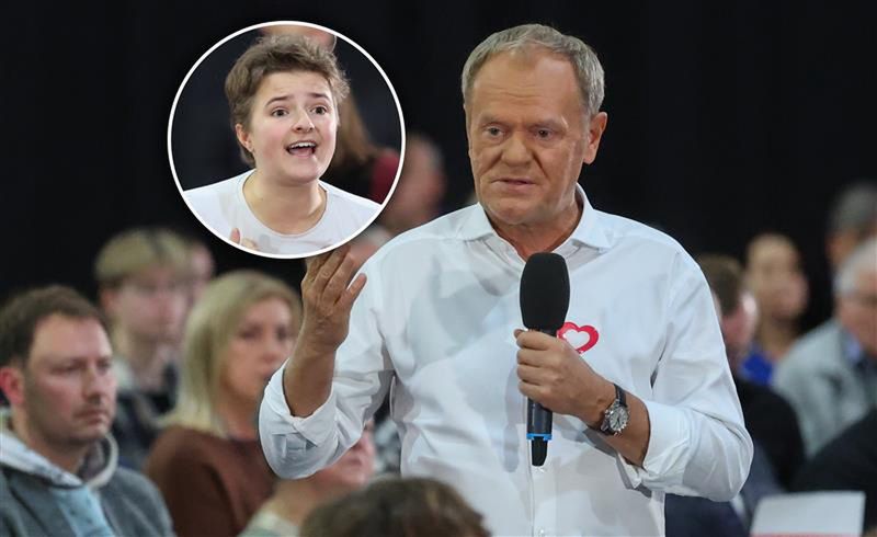 Lasota: "Cicho już byłyśmy!" Tłumaczy, dlaczego przerwała wystąpienie Tuska i ujawnia żądania