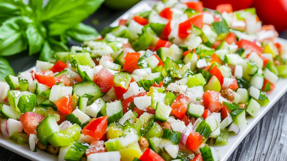 Sałatka ogrodowa sprawdzi się na grilla i nie tylko