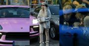 Lila Janowska zabrała Żabsona na kolację swoim różowym porsche za 300 TYSIĘCY ZŁOTYCH (ZDJĘCIA)