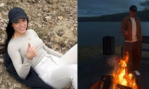 MIŁOŚĆ KWITNIE: Natsu i Wojciech Kucina pieką kiełbasę przy ognisku podczas wspólnej Wielkanocy. Romantycznie?