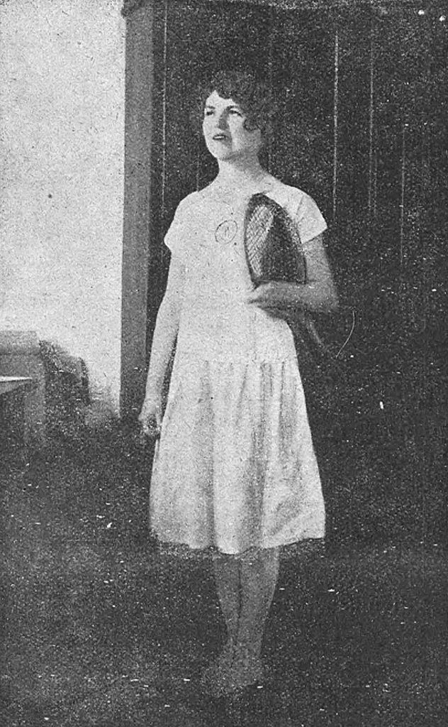 Wanda Dubieńska w roku 1925 fot. domena publiczna