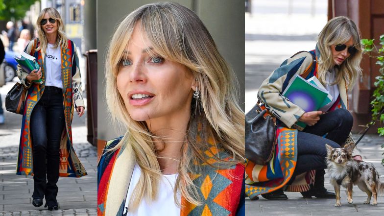 Agnieszka Woźniak-Starak przed "Dzień dobry TVN"