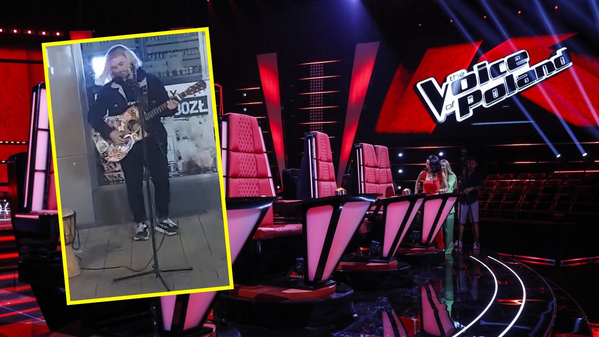 Uczestnik "The Voice of Poland" zagrał na ulicy
