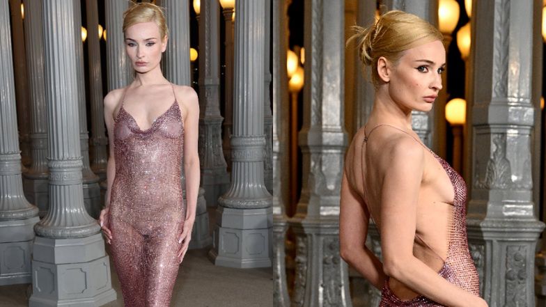 Kim Petras zachwyca w "nagiej" sukience