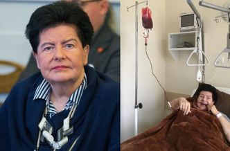 Joanna Senyszyn pozdrawia ze szpitala: "Miałam wstawienie endoprotezy"