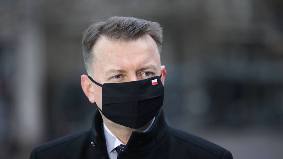 Minister Mariusz Błaszczak w Watykanie. "Jan Paweł II najwybitniejszy z rodu Polaków"