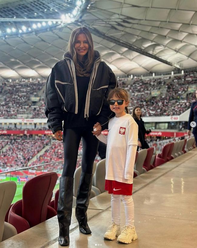 Anna Lewandowska z Klarą