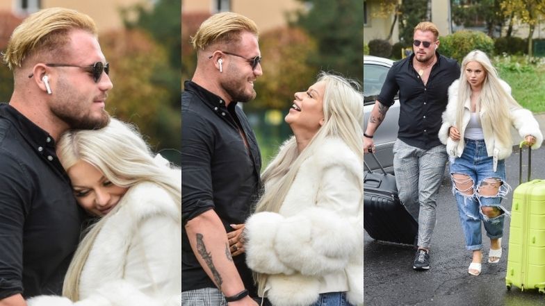 Ewel0na wtula się w chłopaka podczas ustawki z paparazzi