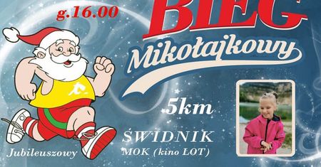 Charytatywny X Mikołajkowy Bieg dla Alicji Wieczorek. Pobiegną przebrani za mikołajów, śnieżynki, renifery, elfy!