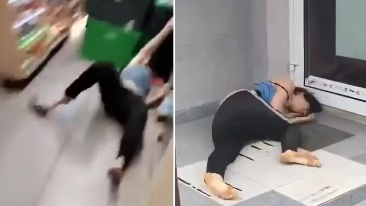 Kobieta prawdopodobnie była pod wpływem narkotyków 