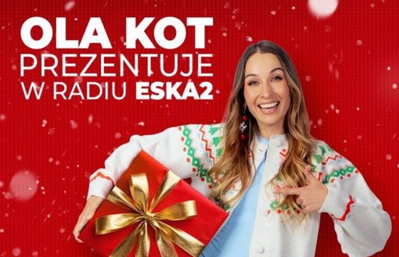 Ola Kot twarzą świątecznej akcji Radia Eska 2