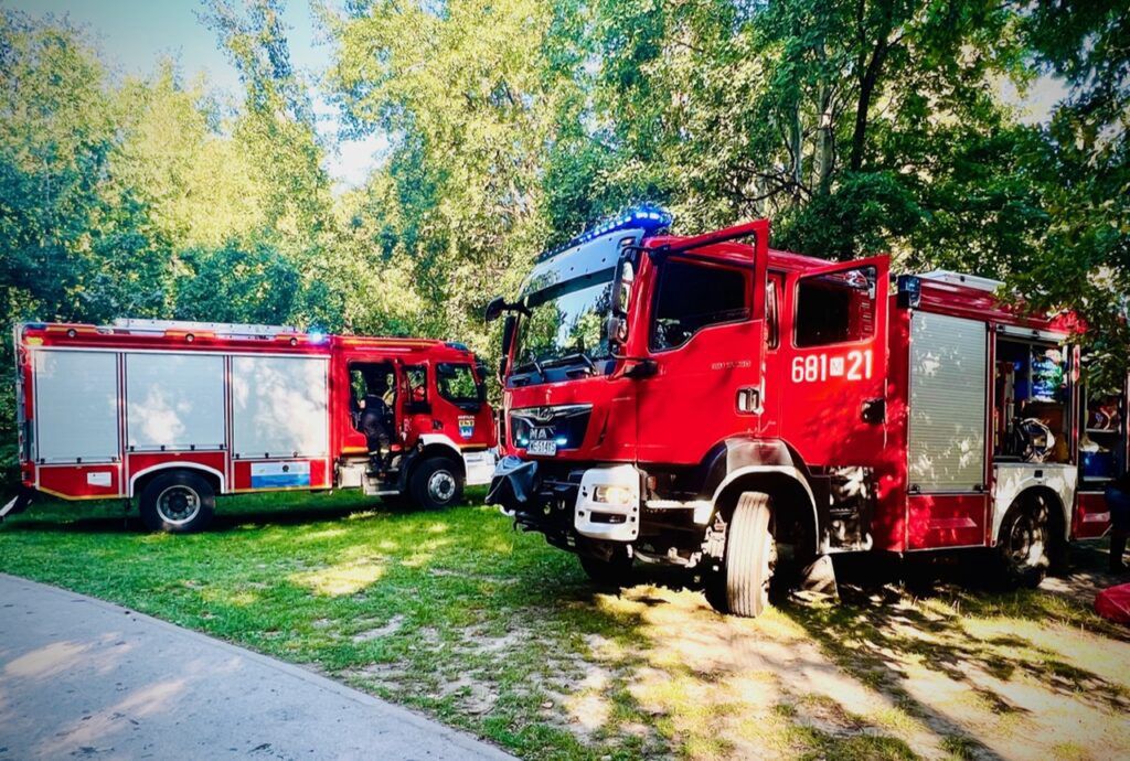 Zwłoki mężczyzny w wodzie na Gliniankach