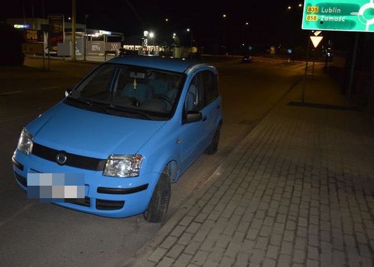 Nietrzeźwy 19-latek zabrał auto i spowodował kolizję. Zatrzymali go kryminalni z Biłgoraja