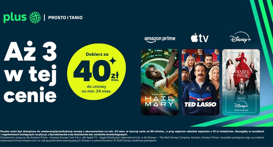 Polsat Box i Plus z nowym pakietem. Zawiera aż trzy serwisy streamingowe