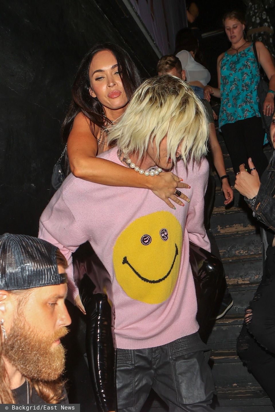 Megan Fox i Machine Gun Kelly na imprezie