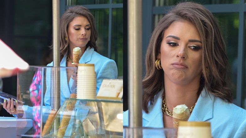 Klaudia Halejcio na lodach