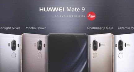Huawei Mate 9 za 699 euro, wersja Porsche Design za 1395 euro (wideo)