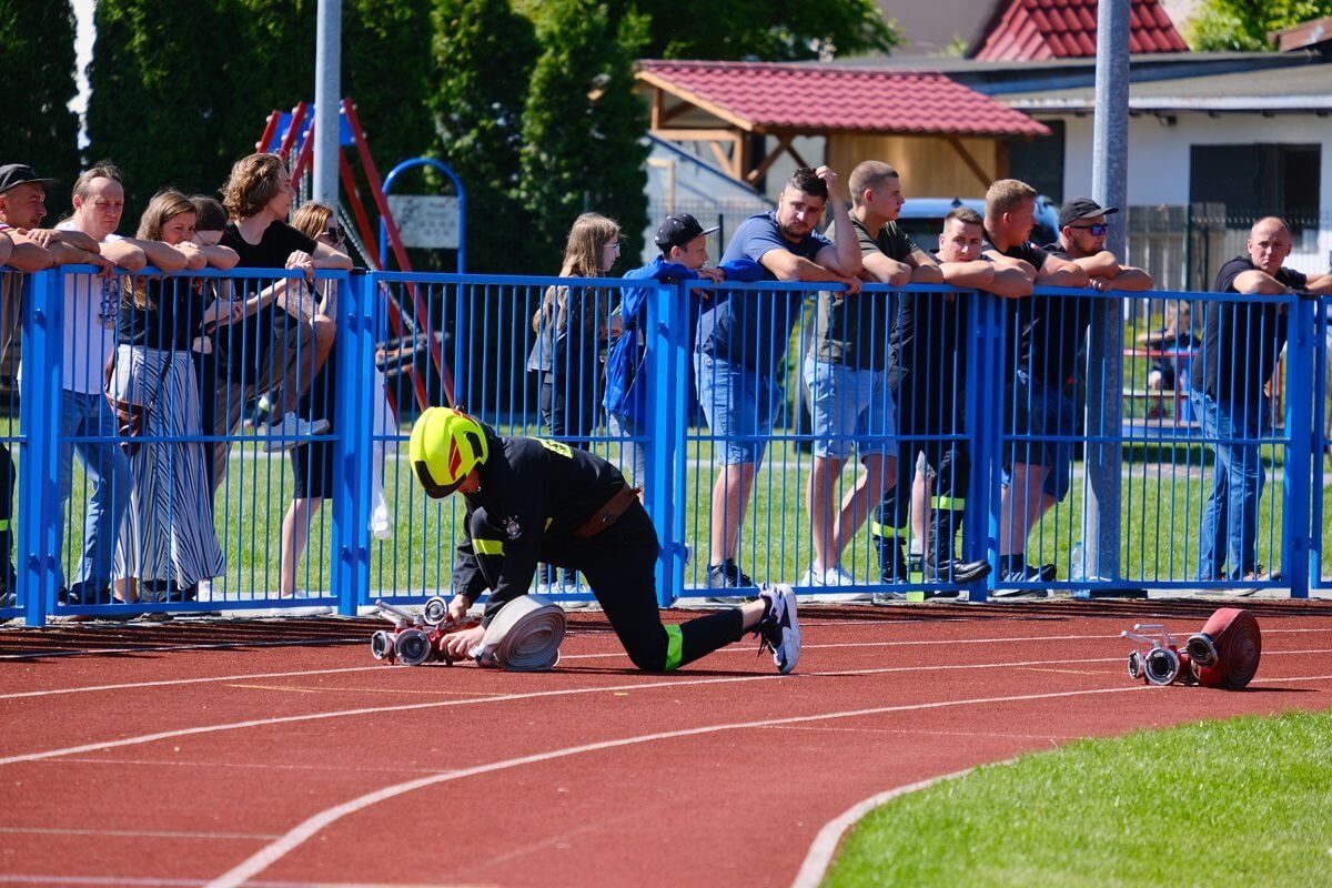 Gminne zawody sportowo-pożarnicze w Bełżycach 2024