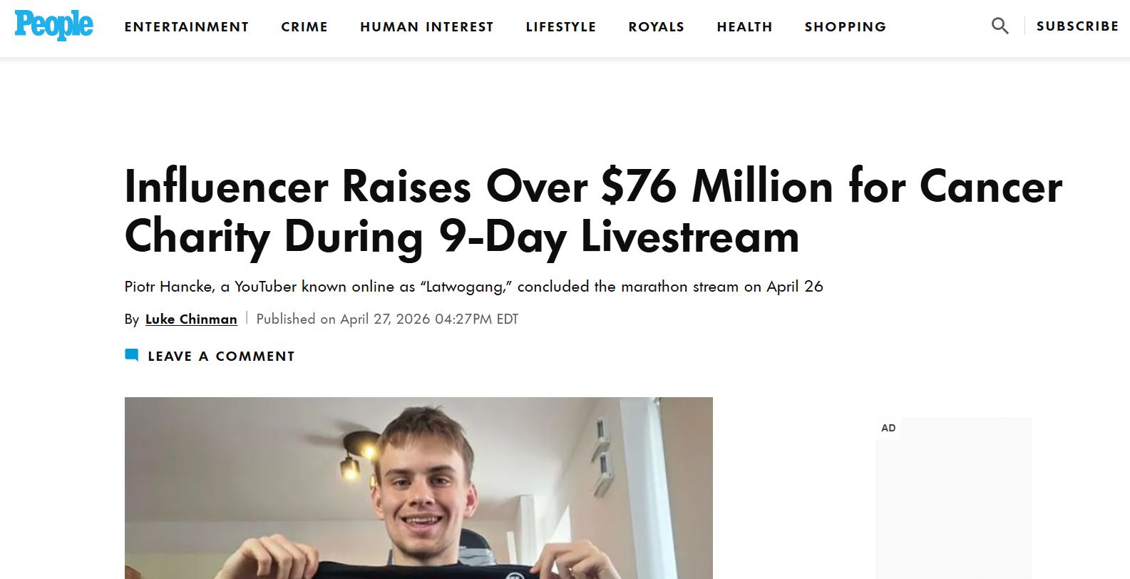 Światowe media piszą o Łatwogangu