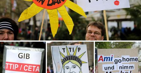 Umowa o wolnym handlu. Protest Niemców przeciwko TTIP