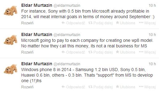 2,6 mld $ do podziału. Czy ktoś może być niezainteresowany Windows Phone?