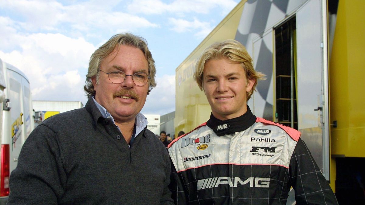 Keke Rosberg oraz Nico Rosberg