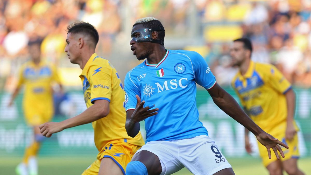 PAP/EPA / Federico Proietti / Mecz Serie A: Frosinone Calcio - SSC Napoli