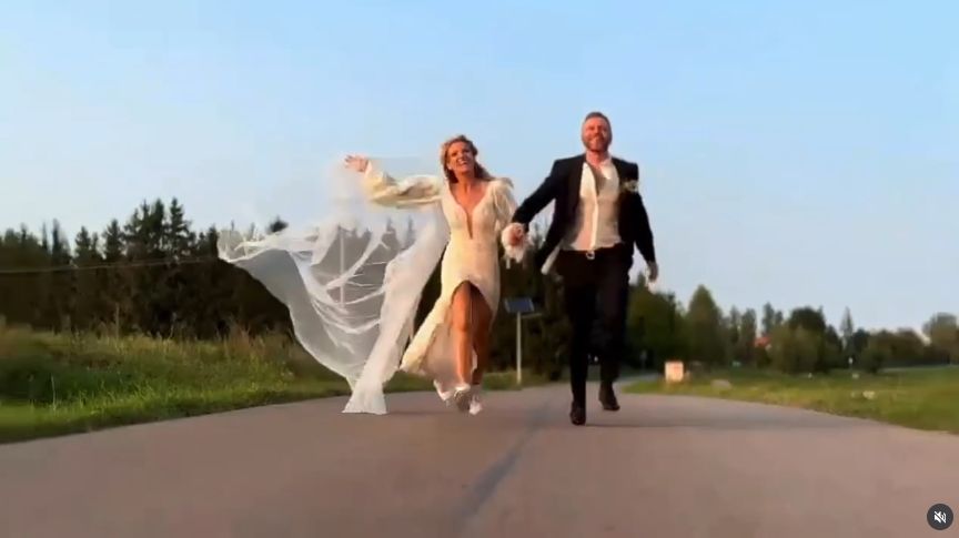 Patrycja Markowska świętuje drugą rocznicę ślubu