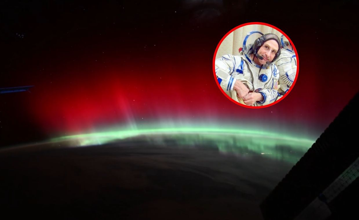 Nagranie zapiera dech w piersiach. Tak to wyglądało z pokładu ISS