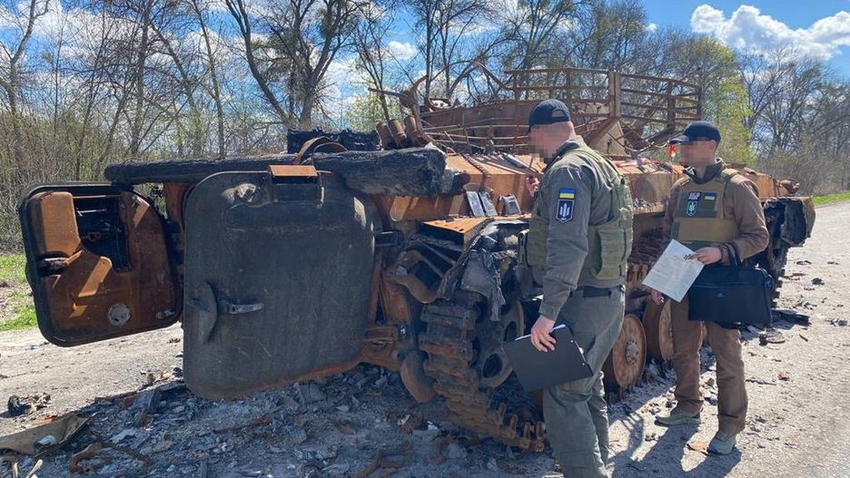 Ukraińscy śledczy odkryli tajne rosyjskie dokumenty 