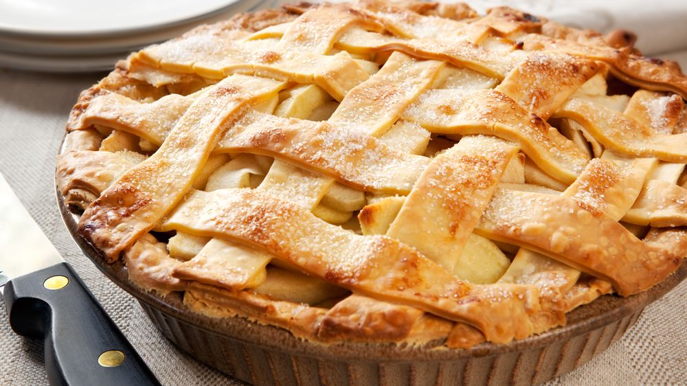 Szarlotka z mąki niewzbogaconej